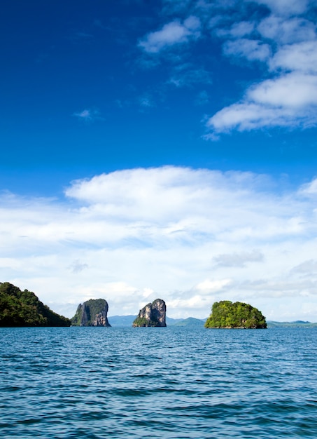 Paesaggio dell'isola tropicale Thailandia