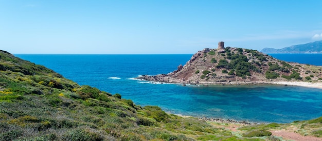 Paesaggio della costa nei pressi di Porticciolo