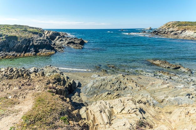 Paesaggio della costa sarda