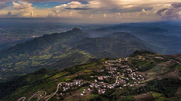 Paesaggio della montagna in Thailandia