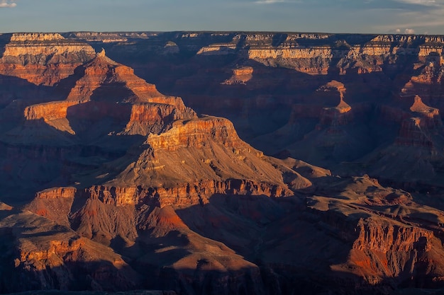 Paesaggio della natura del Grand Canyon in Arizona, USA