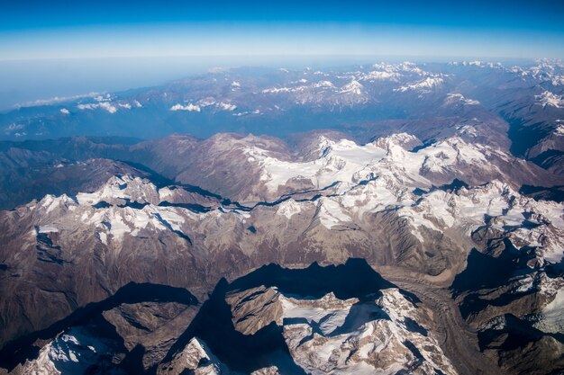 Paesaggio della natura di montagna