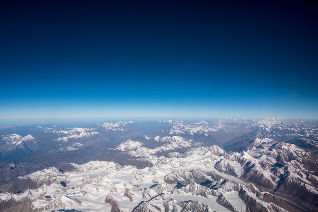 Paesaggio della natura di montagna