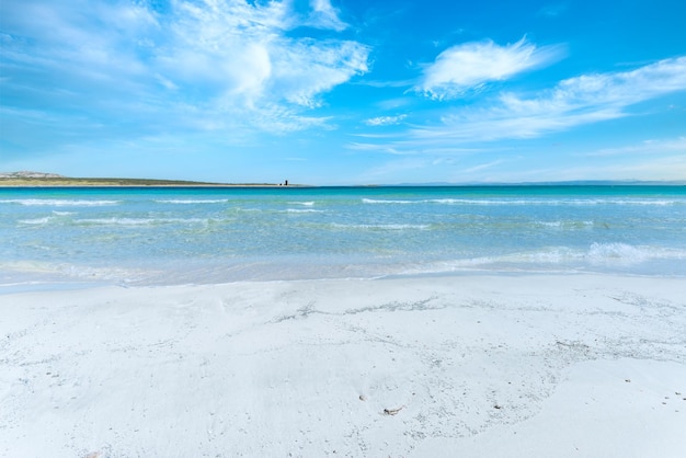 Paesaggio della spiaggia tropicale vuota