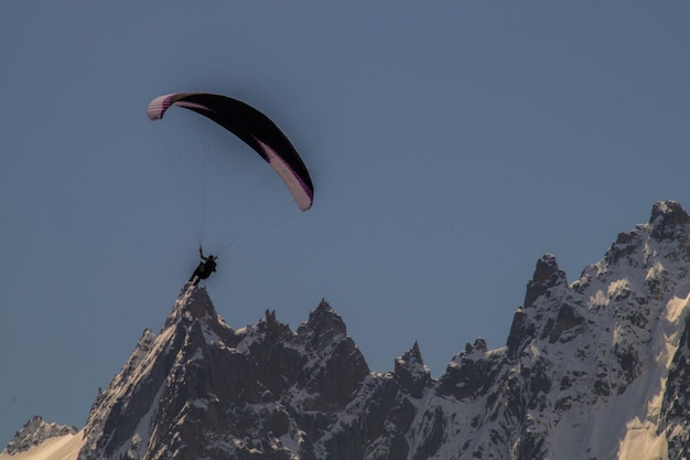 Paesaggio delle alpi francesi