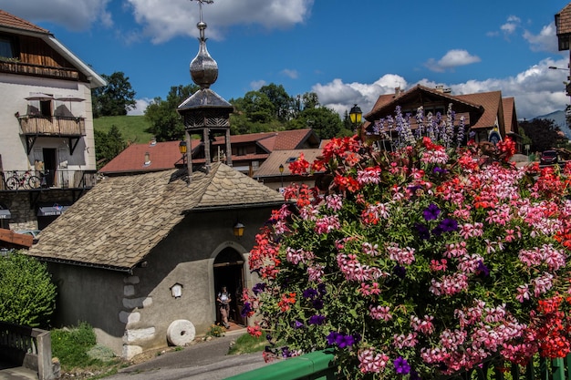 Paesaggio delle alpi francesi