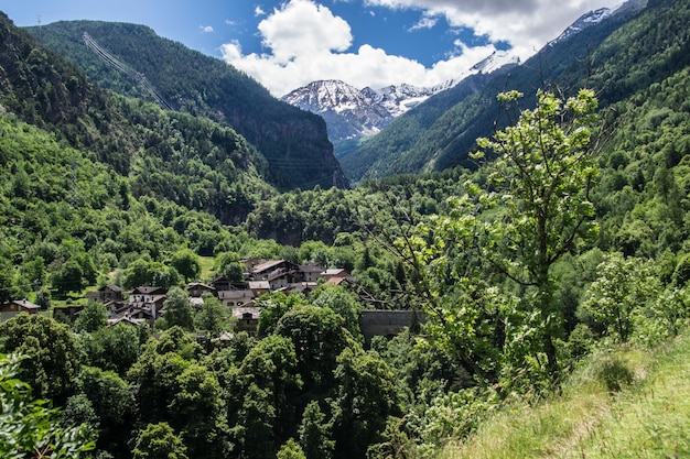 Paesaggio delle Alpi italiane