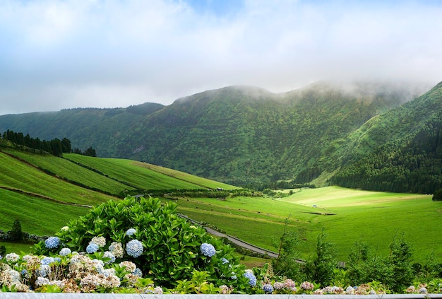 paesaggio delle Azzorre