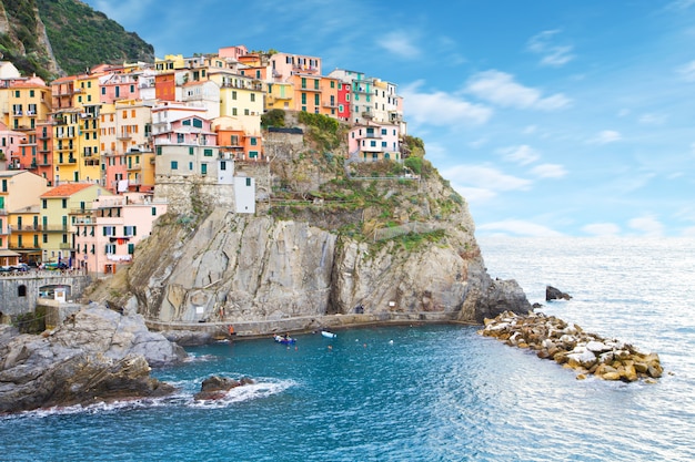 paesaggio delle Cinque Terre in Italia