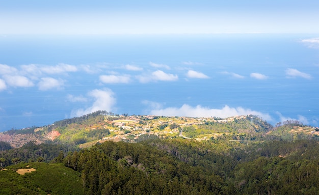 Paesaggio delle montagne