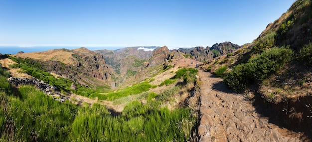 Paesaggio delle montagne