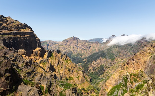 Paesaggio delle montagne