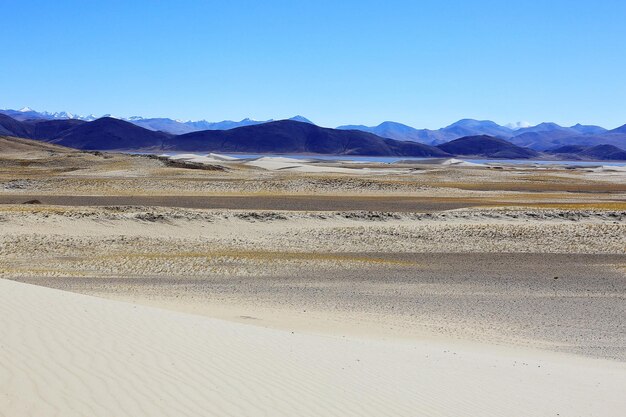 paesaggio desertico della natura