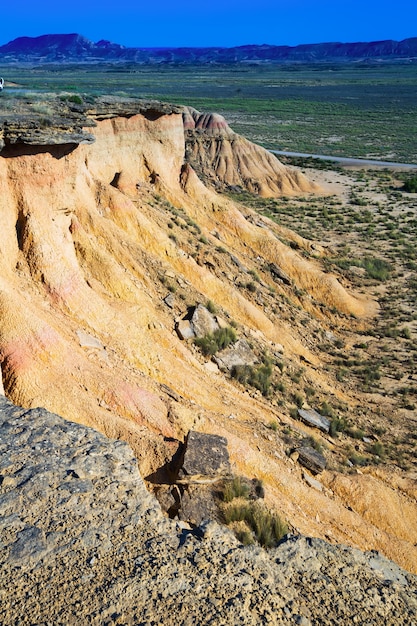 paesaggio desertico di Navarra