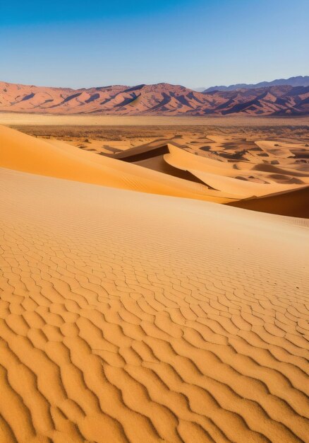 Paesaggio desertico IA generativa