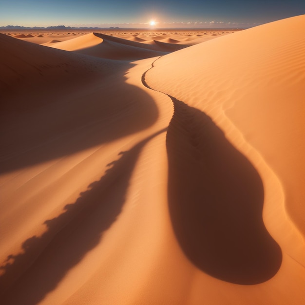 Paesaggio deserto