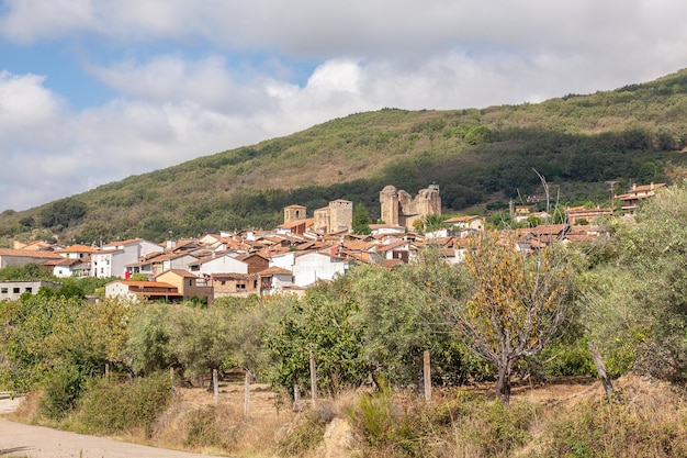 Paesaggio di Aldeanueva de la Vera Caceres Estremadura Spagna