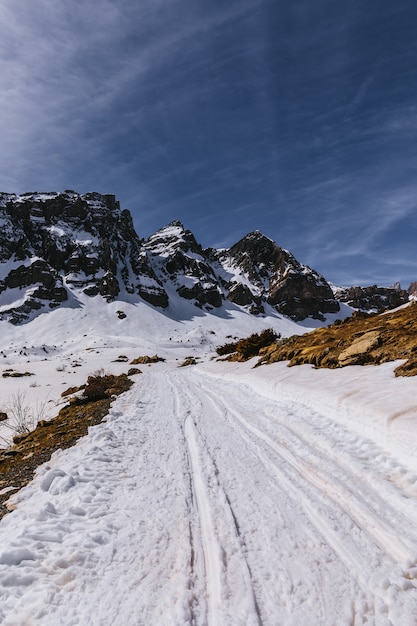 Paesaggio di alta montagna