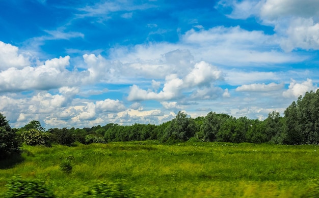 Paesaggio di campagna inglese HDR