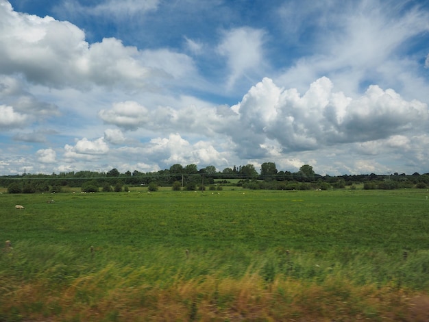 paesaggio di campagna inglese