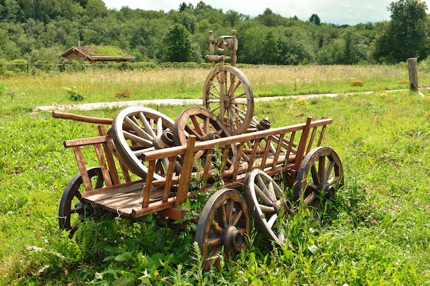 Paesaggio di campagna naturale.