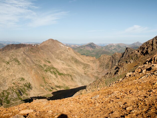 Paesaggio di montagna del Monte Evans.