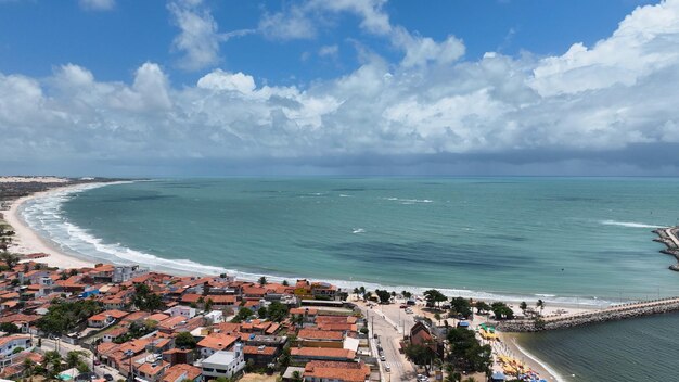 Paesaggio di spiaggia a Natal in Rio Grande do Norte Brasile Scena tropicale