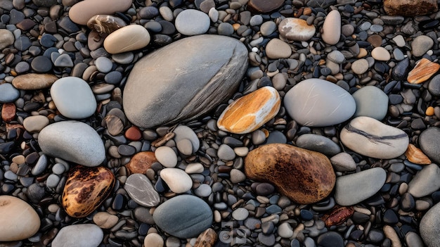 Paesaggio di spiaggia rocciosa dell'oceano