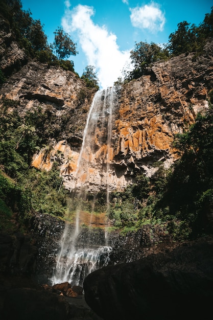 paesaggio di una grande libertà Australia cascata con acqua