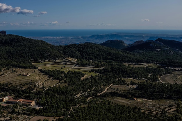 Paesaggio drammatico di Scutari Albania