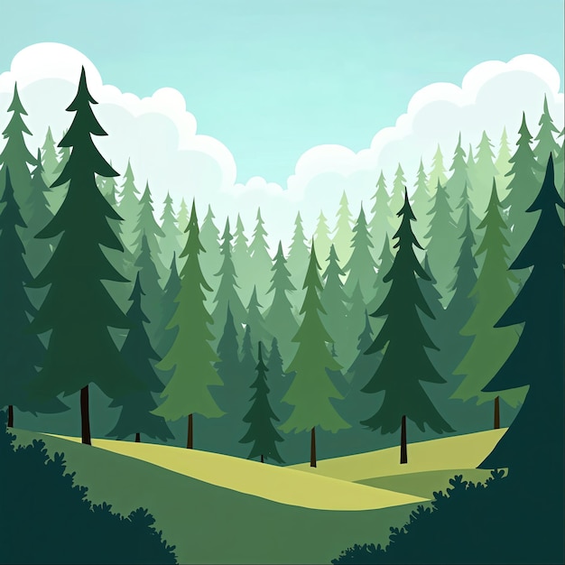 Paesaggio forestale