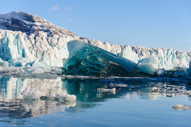 Paesaggio glaciale artico