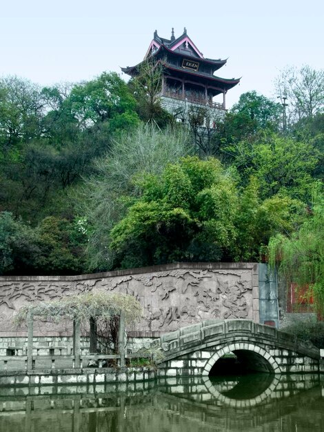 Paesaggio intorno a Wuhan