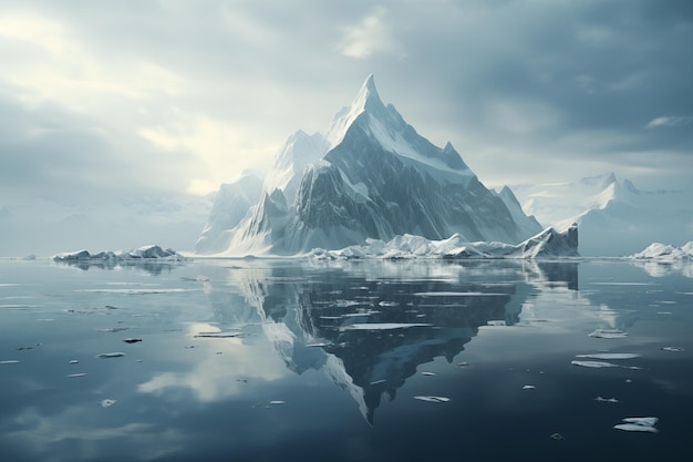 paesaggio marino freddo invernale scogliere costiere ghiacciate