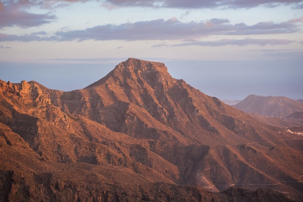 Paesaggio montano di Tenerife.