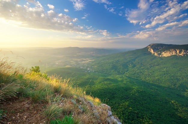 Paesaggio montano.