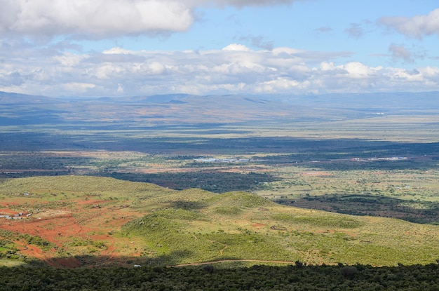 Paesaggio naturale del Kenya