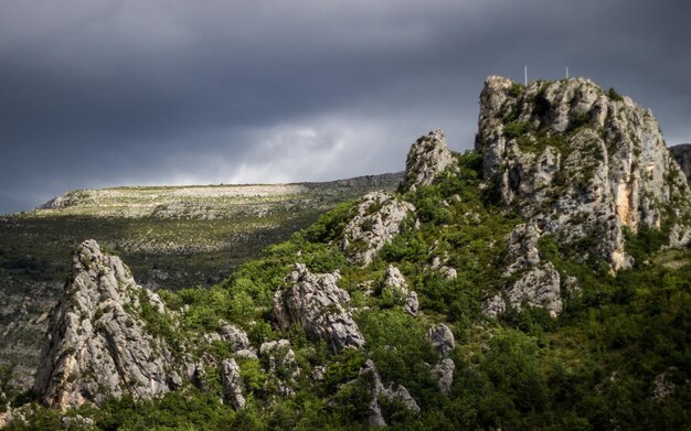 Paesaggio naturale di montagna Avventura Viaggio Destinazione Belle vacanze Natura