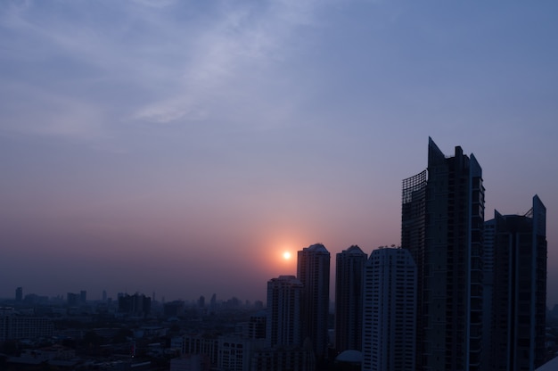 Paesaggio urbano a Bangkok