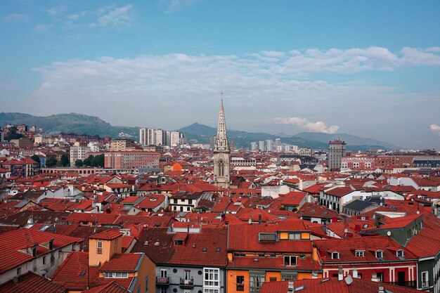 paesaggio urbano dalla città di Bilbao Spagna destinazioni di viaggio