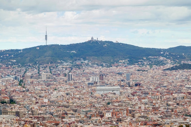 Paesaggio urbano di Barcellona