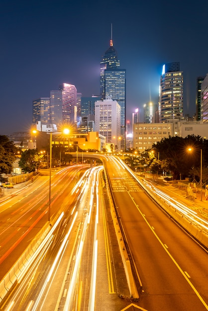 Paesaggio urbano di Hong Kong