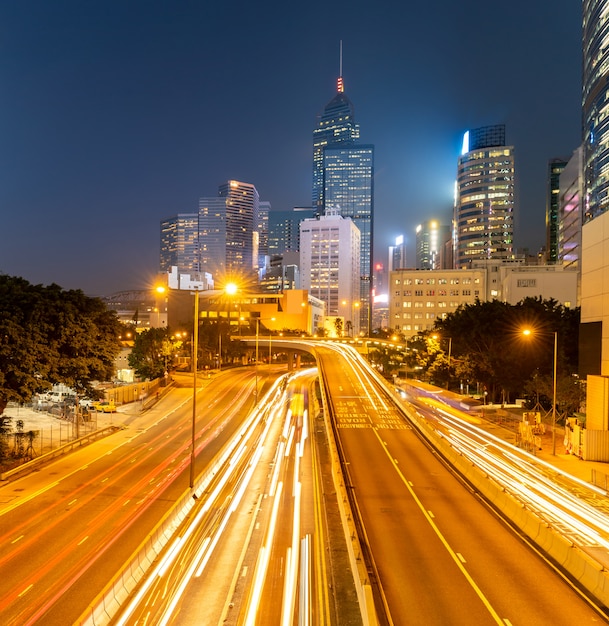 Paesaggio urbano di Hong Kong