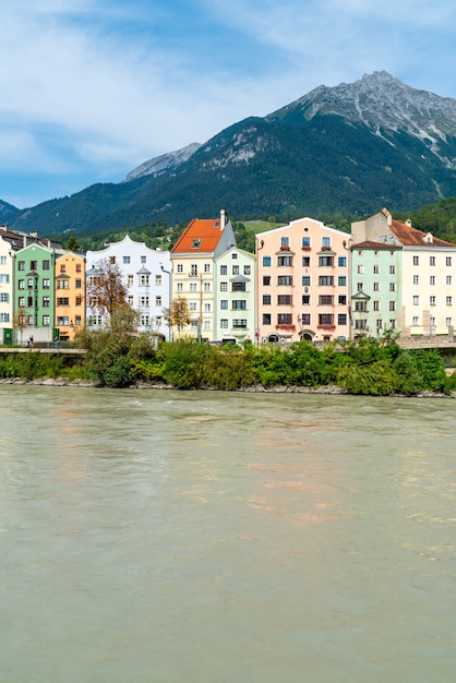 Paesaggio urbano di Innsbruck, Austria.