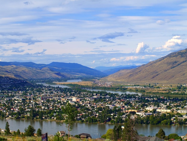 Paesaggio urbano di Kamloops Canada