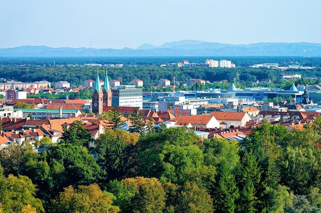 Paesaggio urbano di Maribor, Bassa Stiria, Slovenia