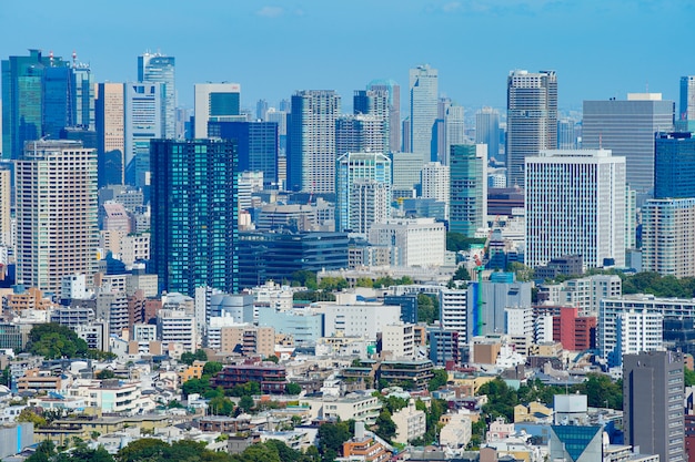 Paesaggio urbano di Tokyo