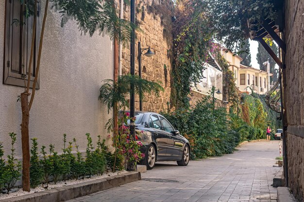 Paesaggio urbano nel centro storico di Antalya in Turchia