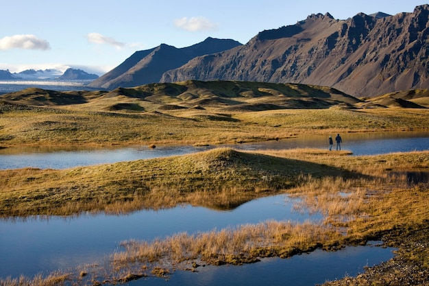 Paesaggio vicino a Hofn Islanda