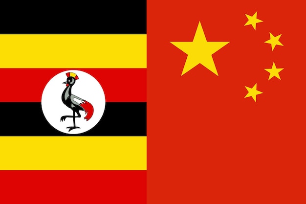 Paesi di bandiera dell'Uganda e della Cina